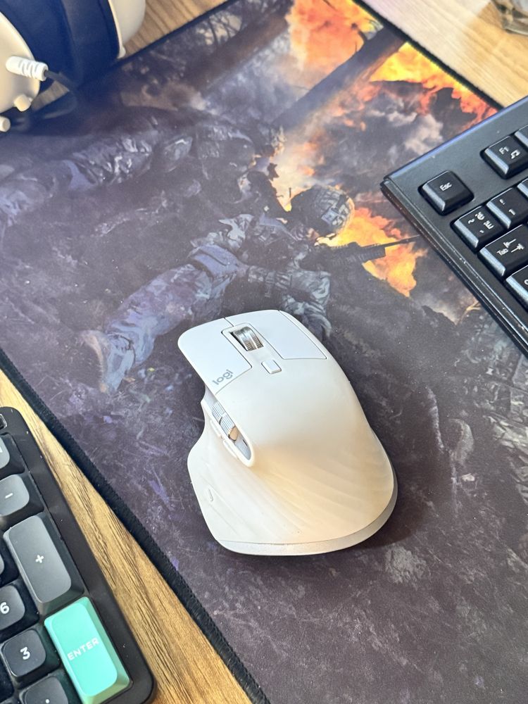 Мышь + клавитура logitech mx master 3s nuphy