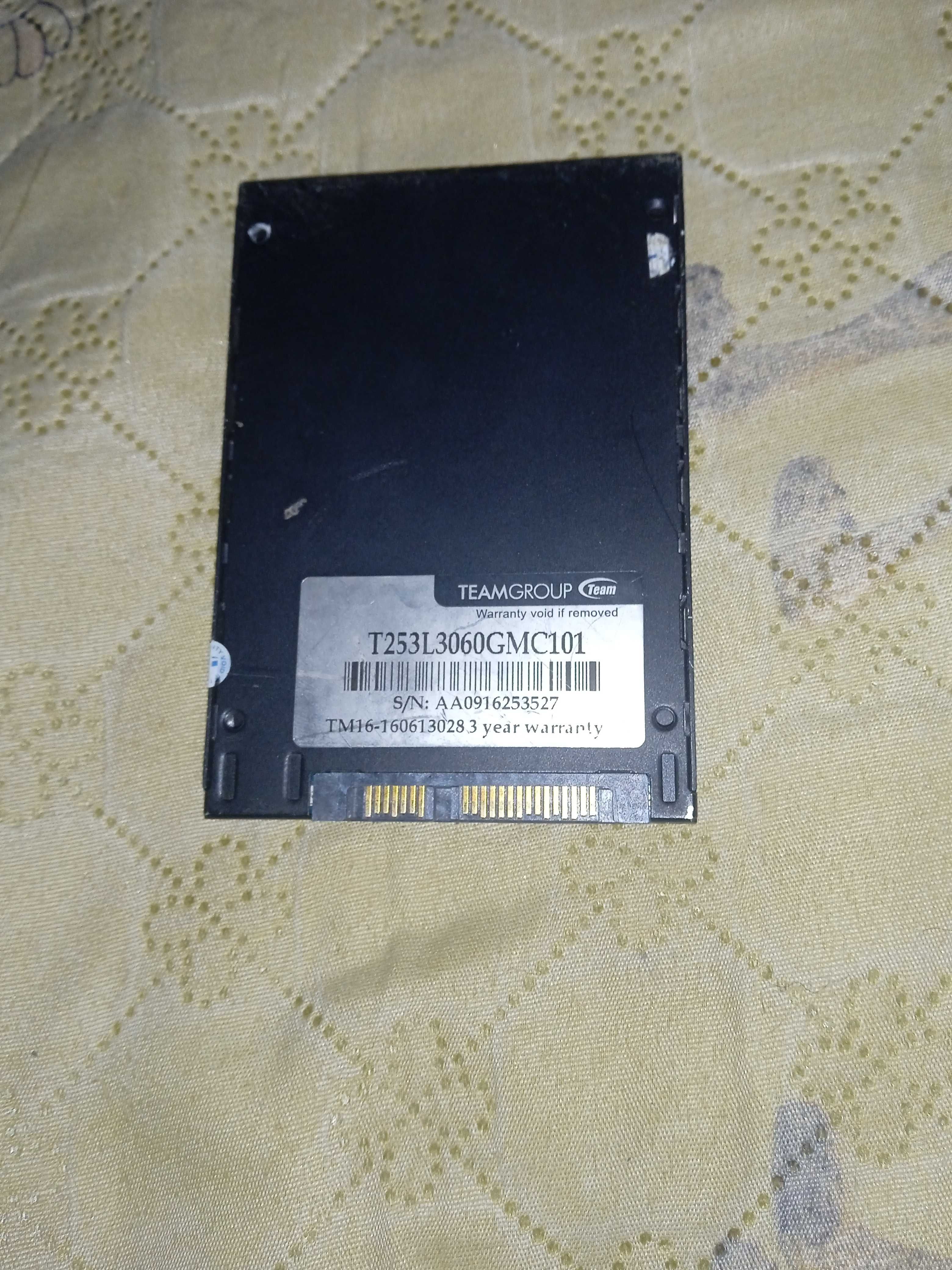SSD диск Team Group Dark L3 T253L3060GMC101 60Гб.