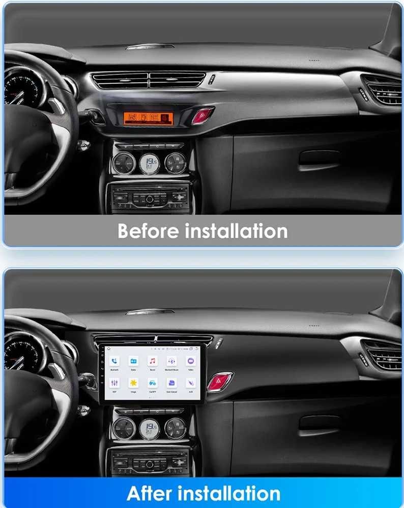Citroen C3 2010 - 2016 Мултимедия Навигация Android