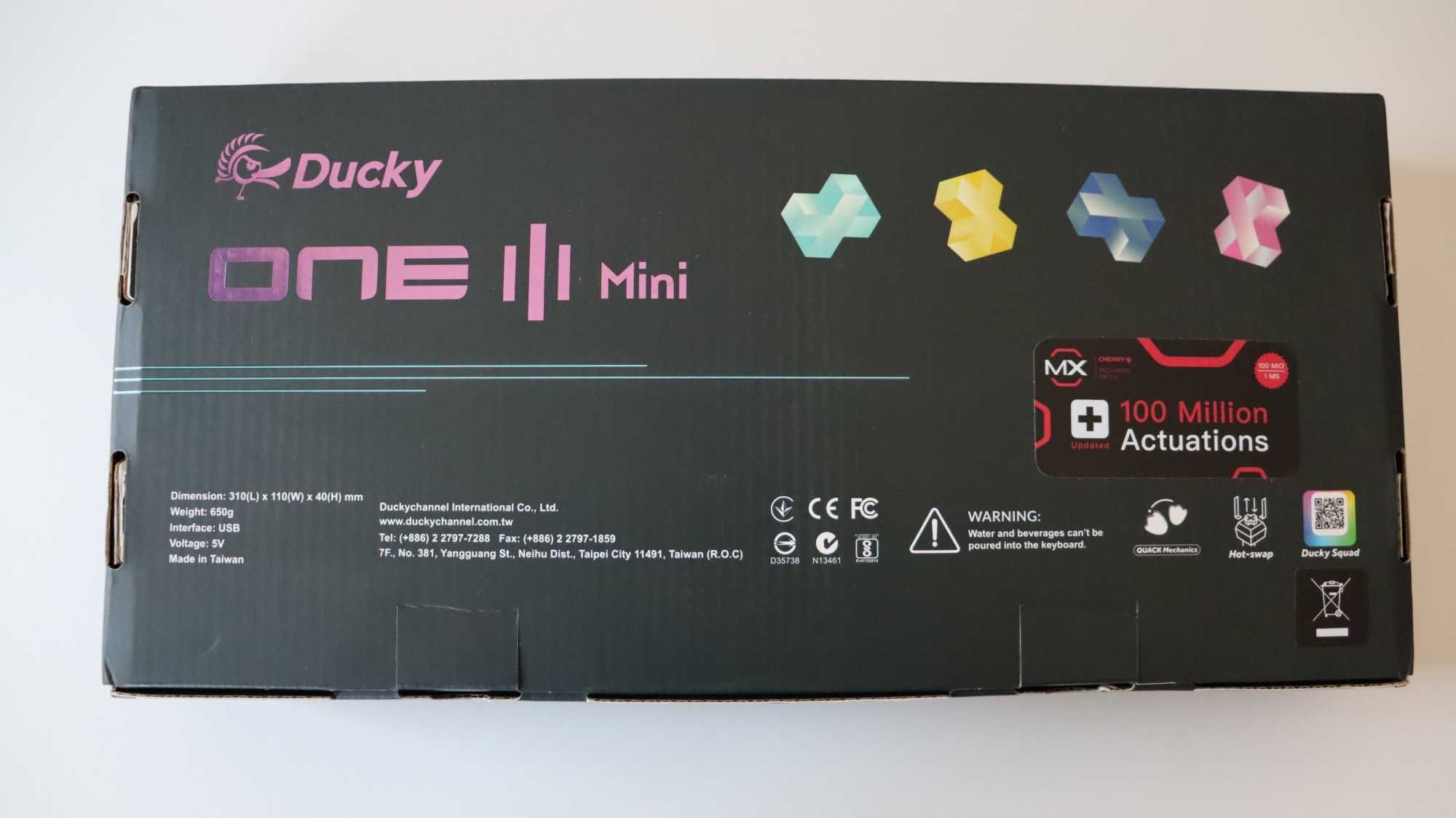 Нова механична клавиатура Ducky One 3 Mini