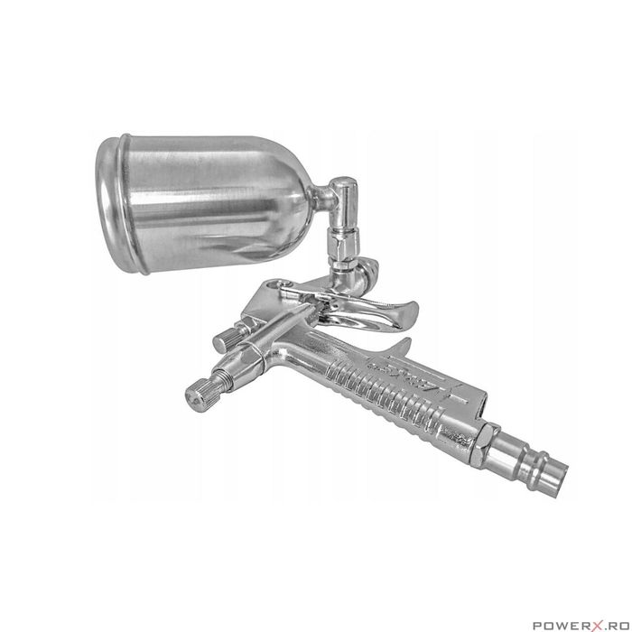Pistol de vopsit pentru finisare si retus, 0.5 mm, 200 ml, Verke