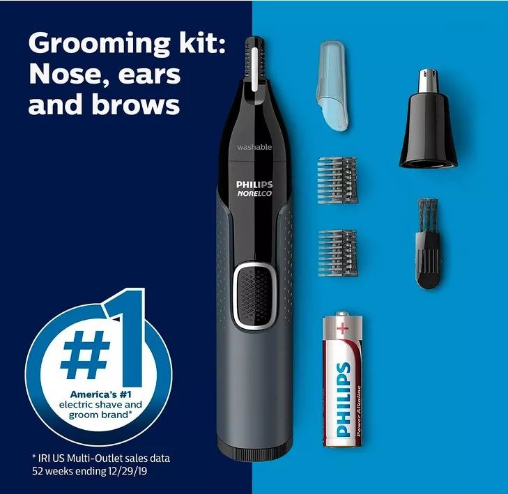 Braun Panasonic Philips trimmer