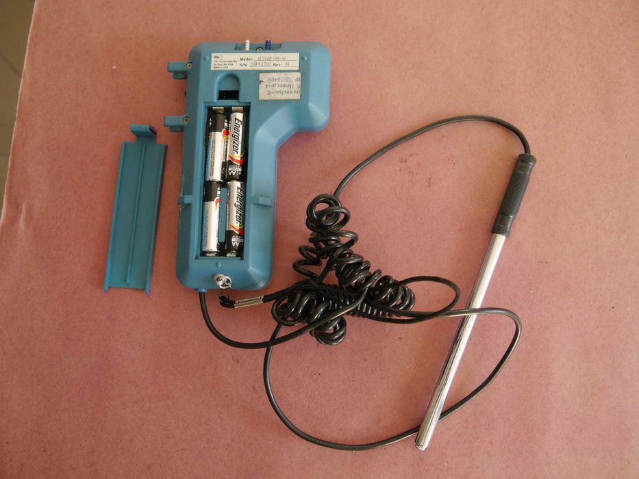 Aparat VelociCalc Plus TSI – măsurare ventilație și calitate aer