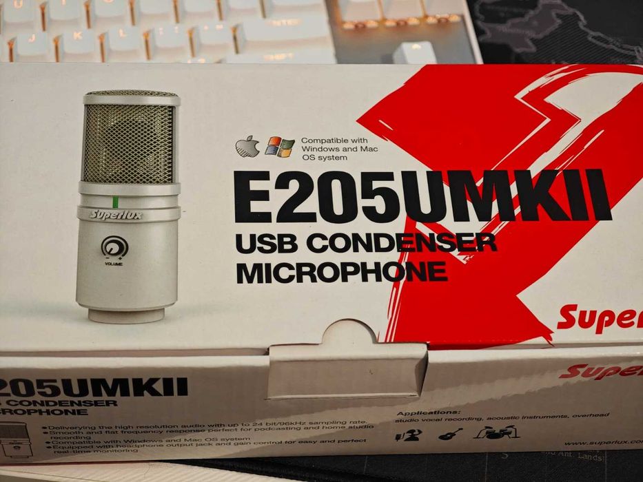 Microfon Superlux E205UMKII negru