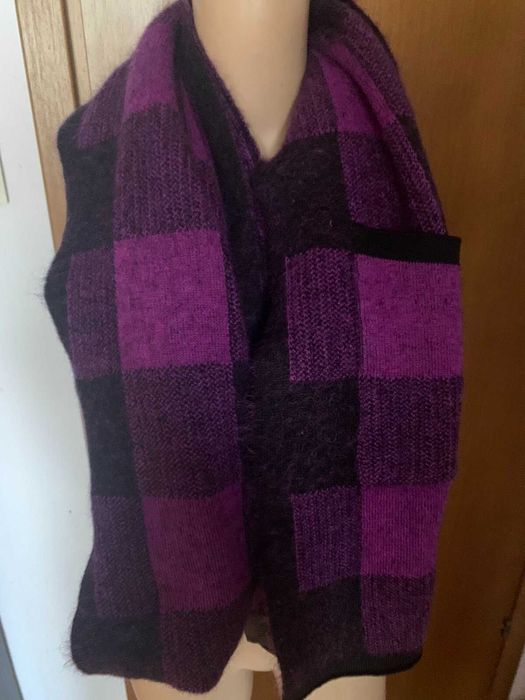 Голям (oversize) шал Escada ( мохер и вълна)