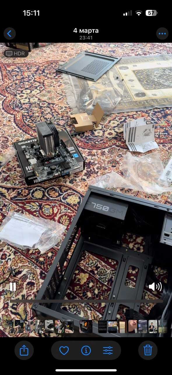 i3 12100f
h610 gigabayte
