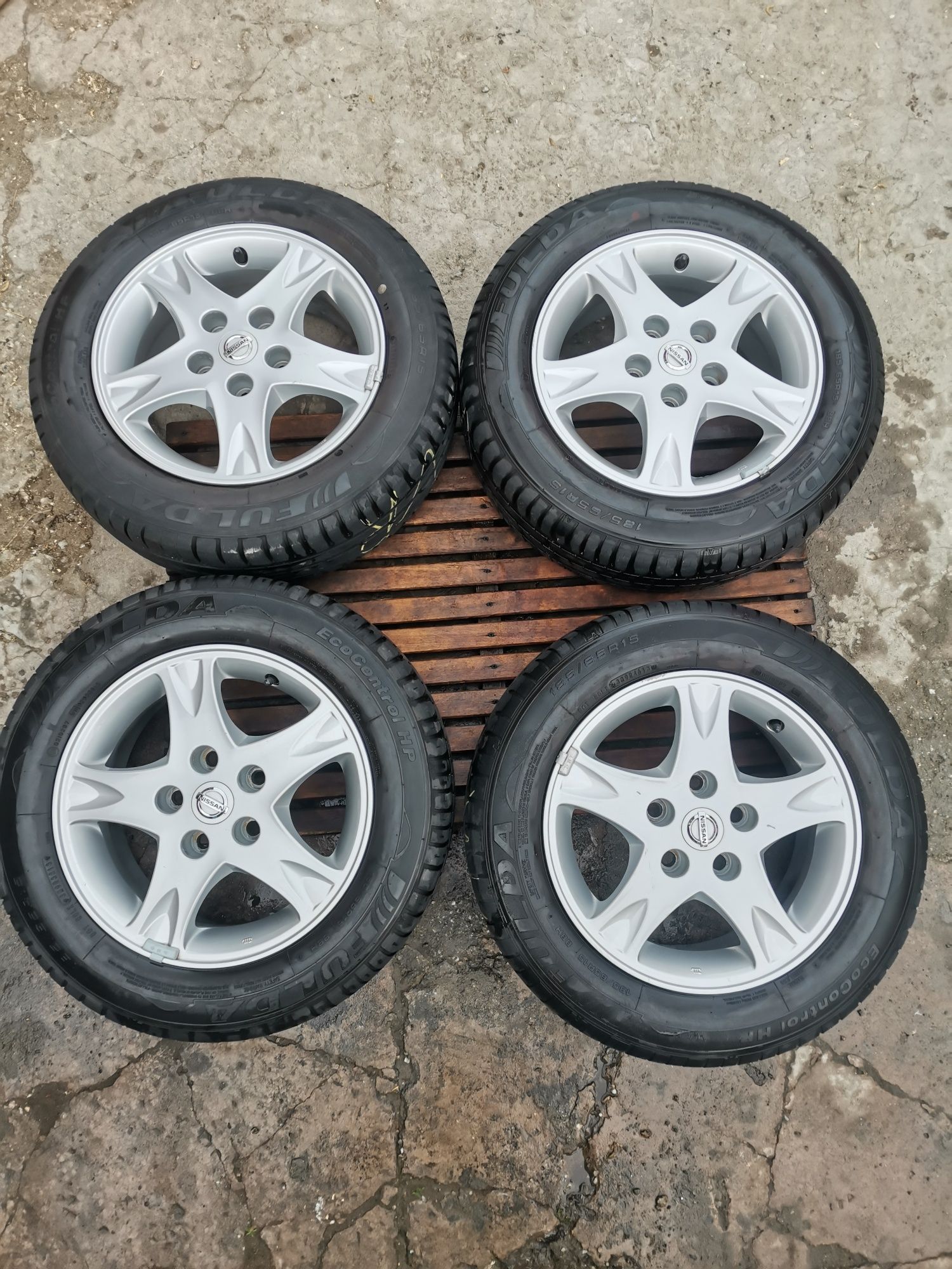 Set roți/jante aliaj NISSAN (Renault Megane 3, Laguna 3) R 15.