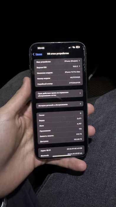 Iphone 15 pro max  срочно