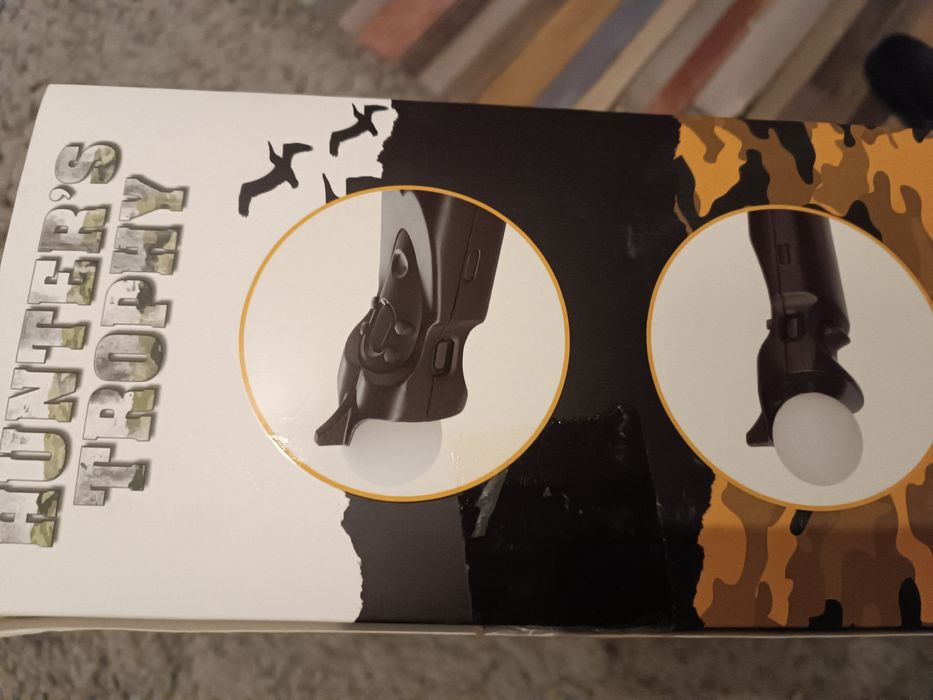 Set 2 PS move, 2 puști, joc Hunter s Trophy PlayStation 3 PS3 PS 3