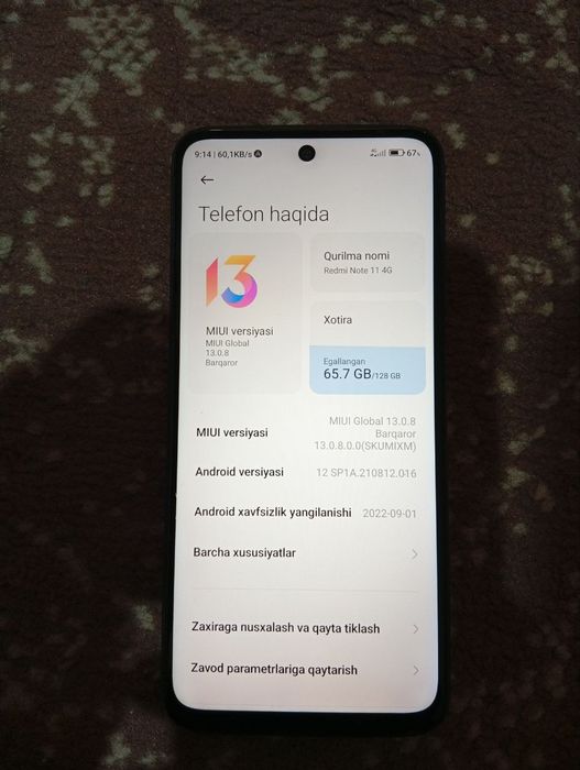 Redmi note 11 4G