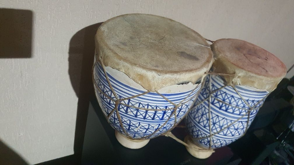 Tarabana Vintage Moroccan Tam Tam, Bongo Drums
