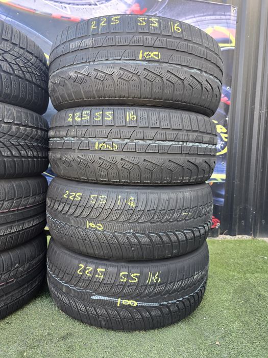 225.55.16 2x dunlop m+s toyo