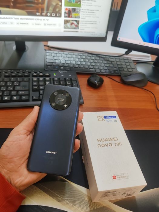 Huawei nova Y90 128gb(2023)ideal ochilmagan usta kurmagan aybi yu