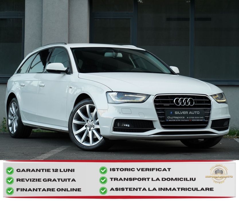 Audi A4 Sline Quattro 190 CP ULTRA Line Automat Led Garanție Rate