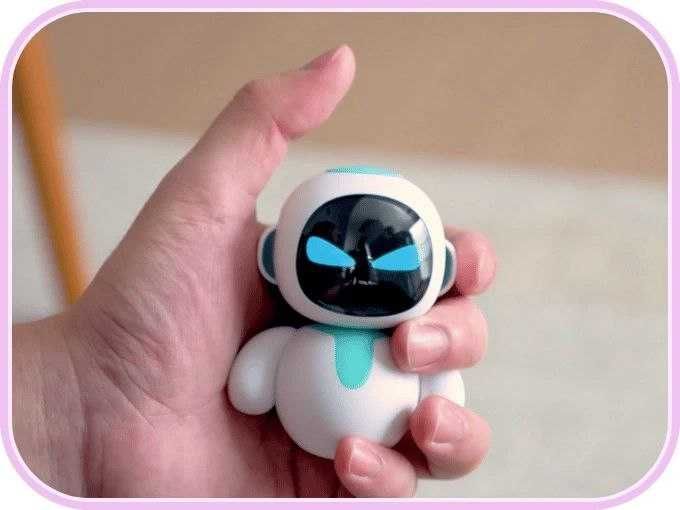 Лабубу нового поколения! Eiliko -робот с ИИ (голубой)