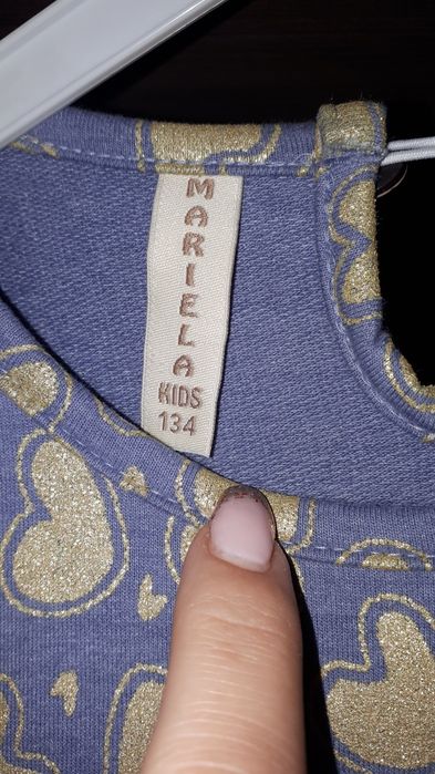 Детски роклички сивата е чисто нова