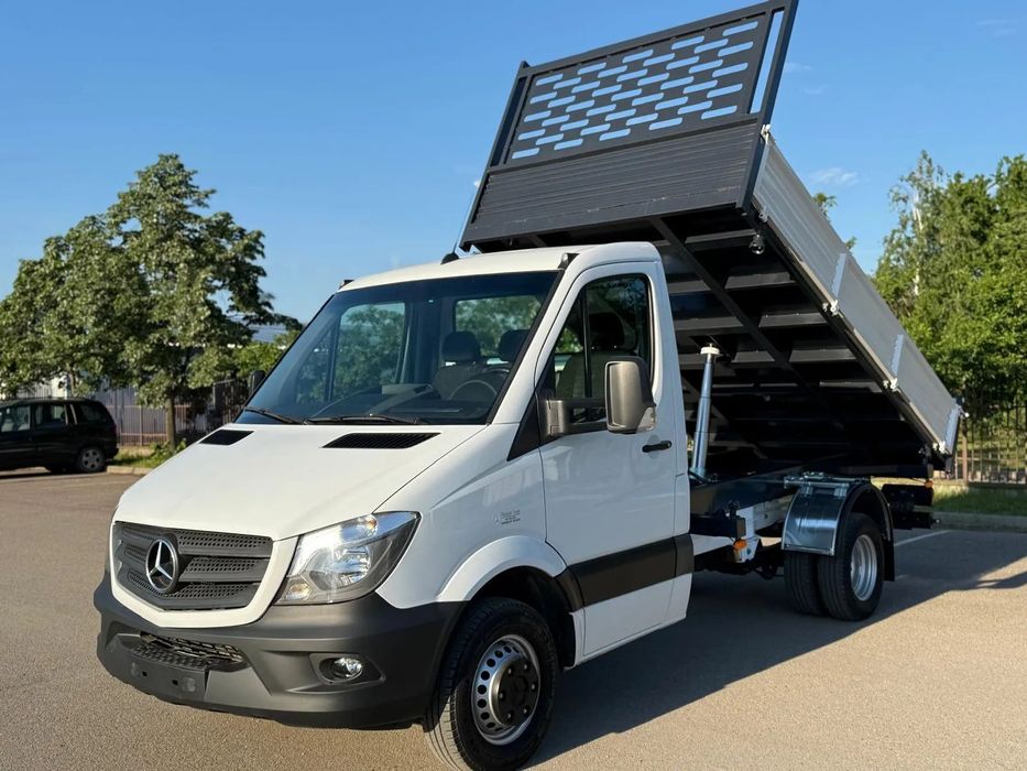 Mercedes-Benz Sprinter 419/519 Basculabil 2018 3.0CDi 190CP E6 AC bena 3.70 m cat.B carte RAR