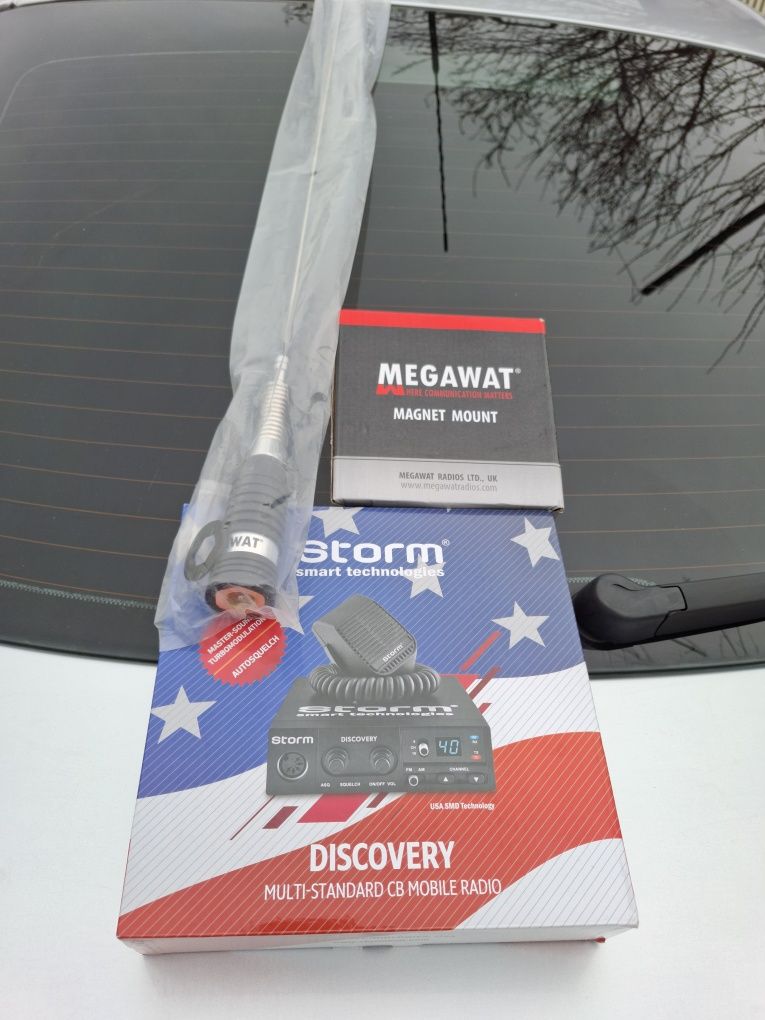 Stație Radio CB Storm discovery 4w-25w +Antena 

Stație Radio cb Storm