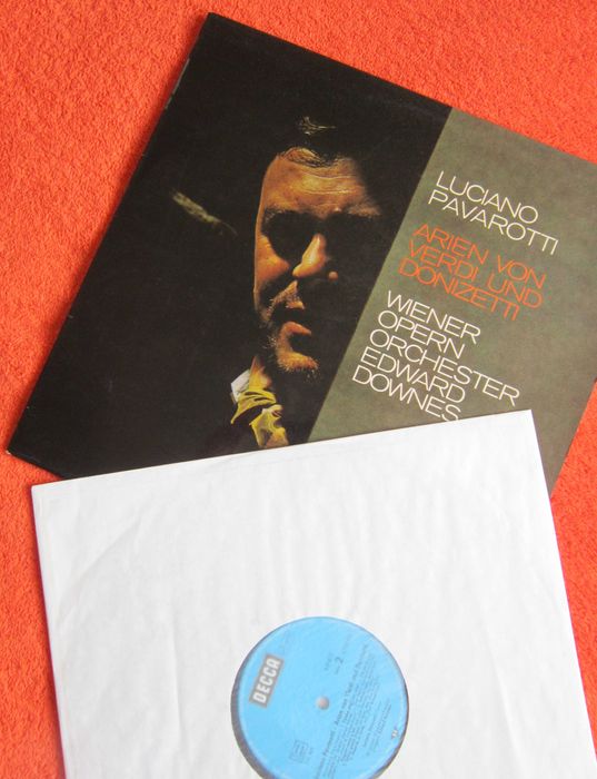 vinil rar Luciano Pavarotti Concert,Tenorarien 1969-1974 Germany