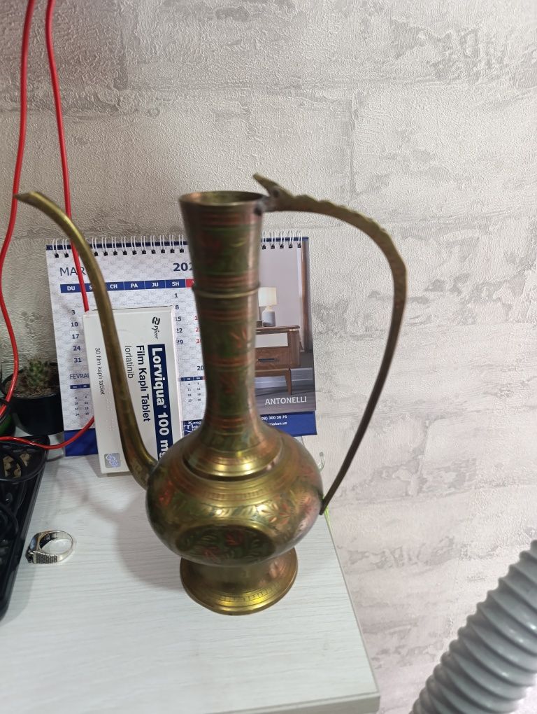 Кувшин Алладина латунь