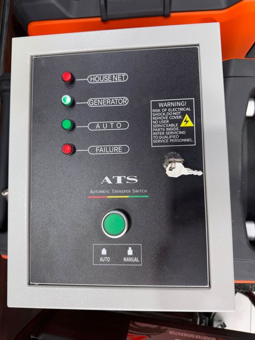 Бесшумный инверторный генератор (dvejok) SAAB S7500L-ATS