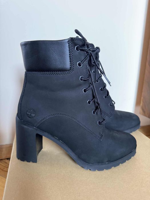 Дамски кожени боти Timberland