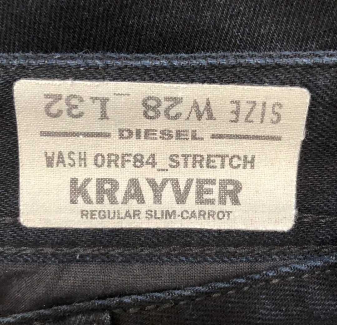 Blugi barbati Diesel Krayver Regular Slim Carrot size 28/32