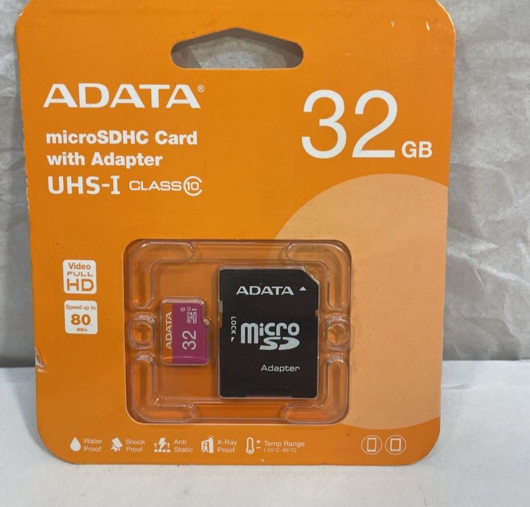 MicroSD карта памет, 80MB/s, 32 и 64GB