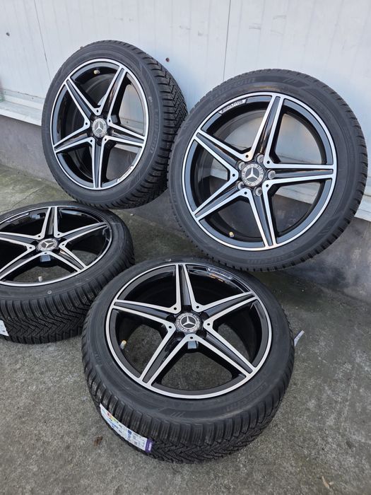 Roti noi de iarna Mercedes C-class R18 in doua latimi DOT2025