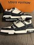 Adidasi Louis Vuitton Sneakers Trainer Denim Black