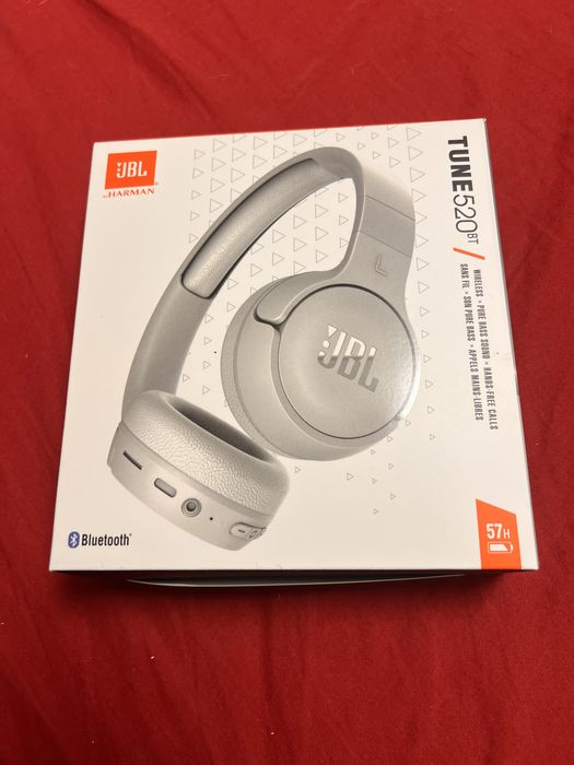 Casti wireless on ear tip JBL Tune 520bt - produs nou