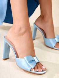Shein нови дамски сандали чехли на ток