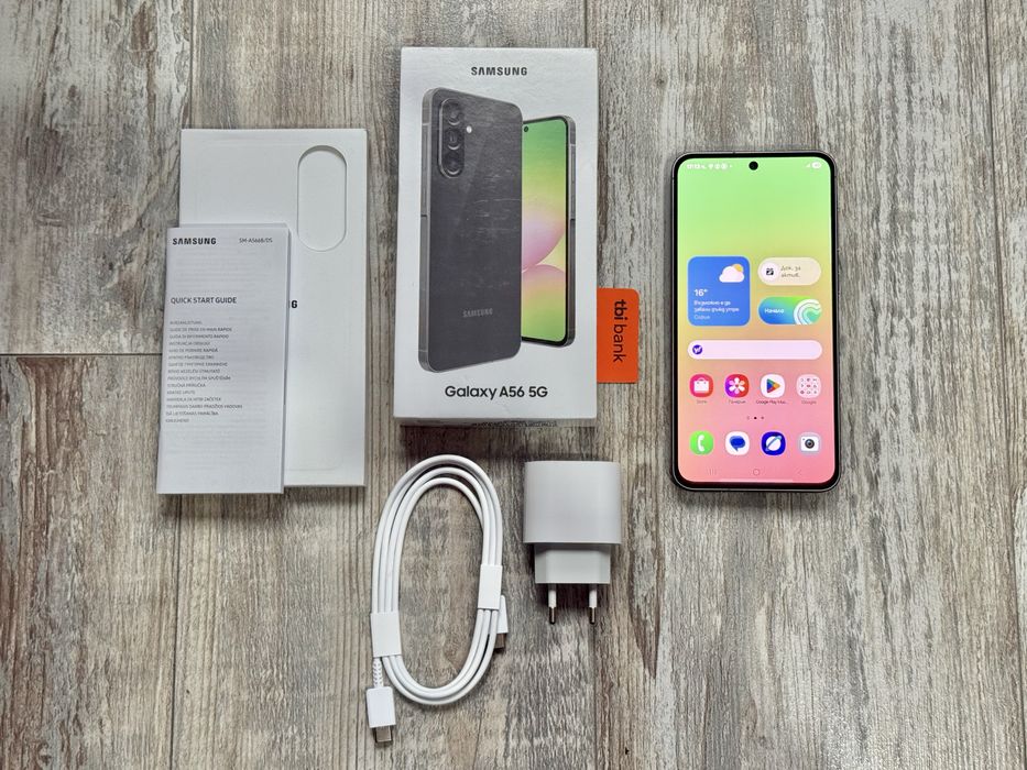 Samsung Galaxy A56 5G 256 GB 8 GB Ram Dual Sim Като Нов