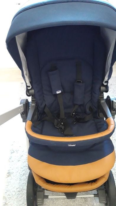 Carucior copii Chicco Style Go albastru,  0-3 ani