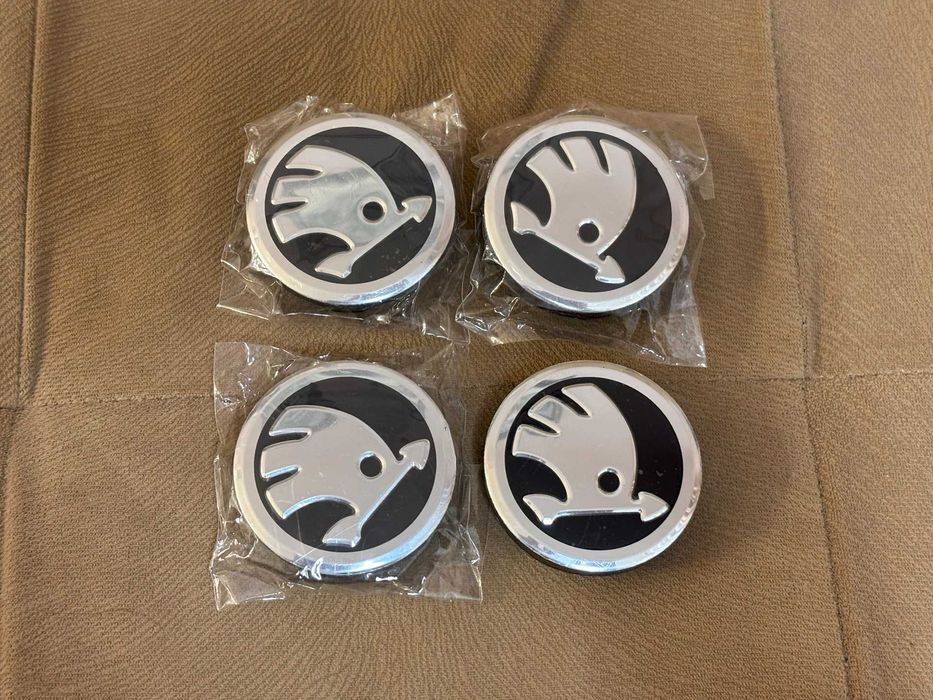 Оригинални капачки за джанти на Skoda 56мм