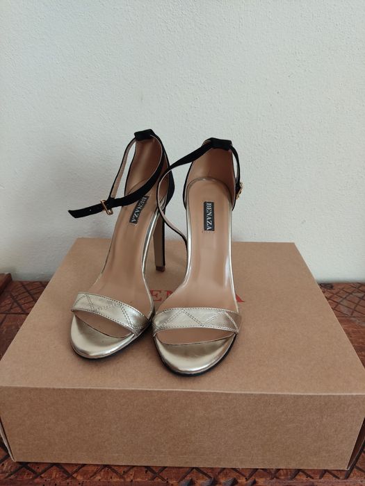 Sandale elegante nunta toc cui Benaza