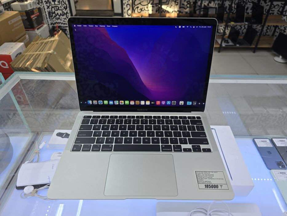 Macbook Air M1 A2337 аккумулятор 98% 57 циклов