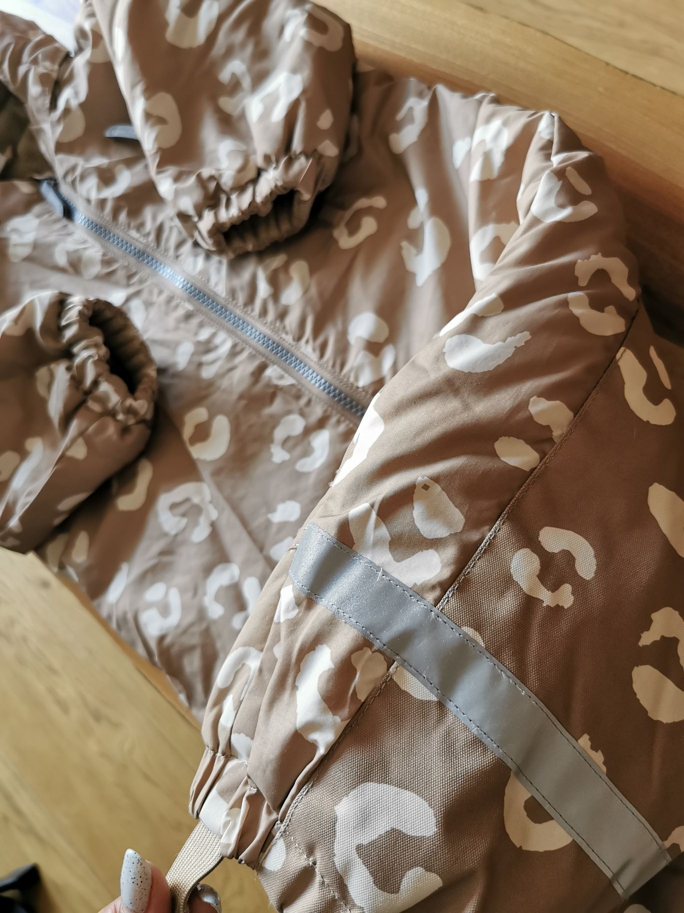Next H&M Детско зимно яке космонавт непромокаем 80 92 18-24м