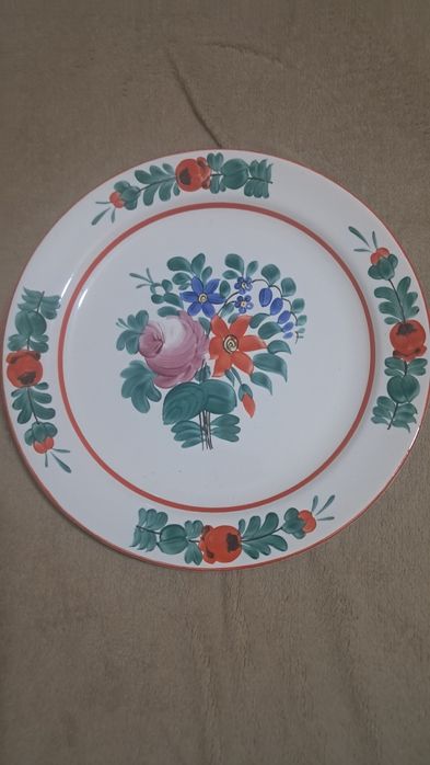 5farfurii vechi din portelan , traditionale unguresti de perete