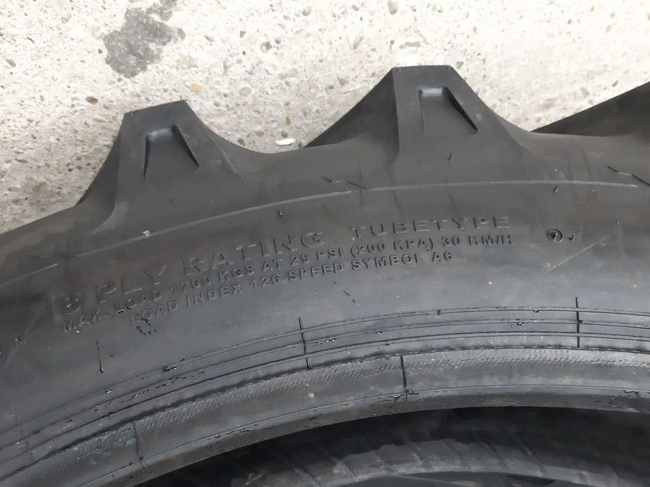 Anvelope noi 12.4-36 OZKA Cauciucuri de tractor spate cu 8PR