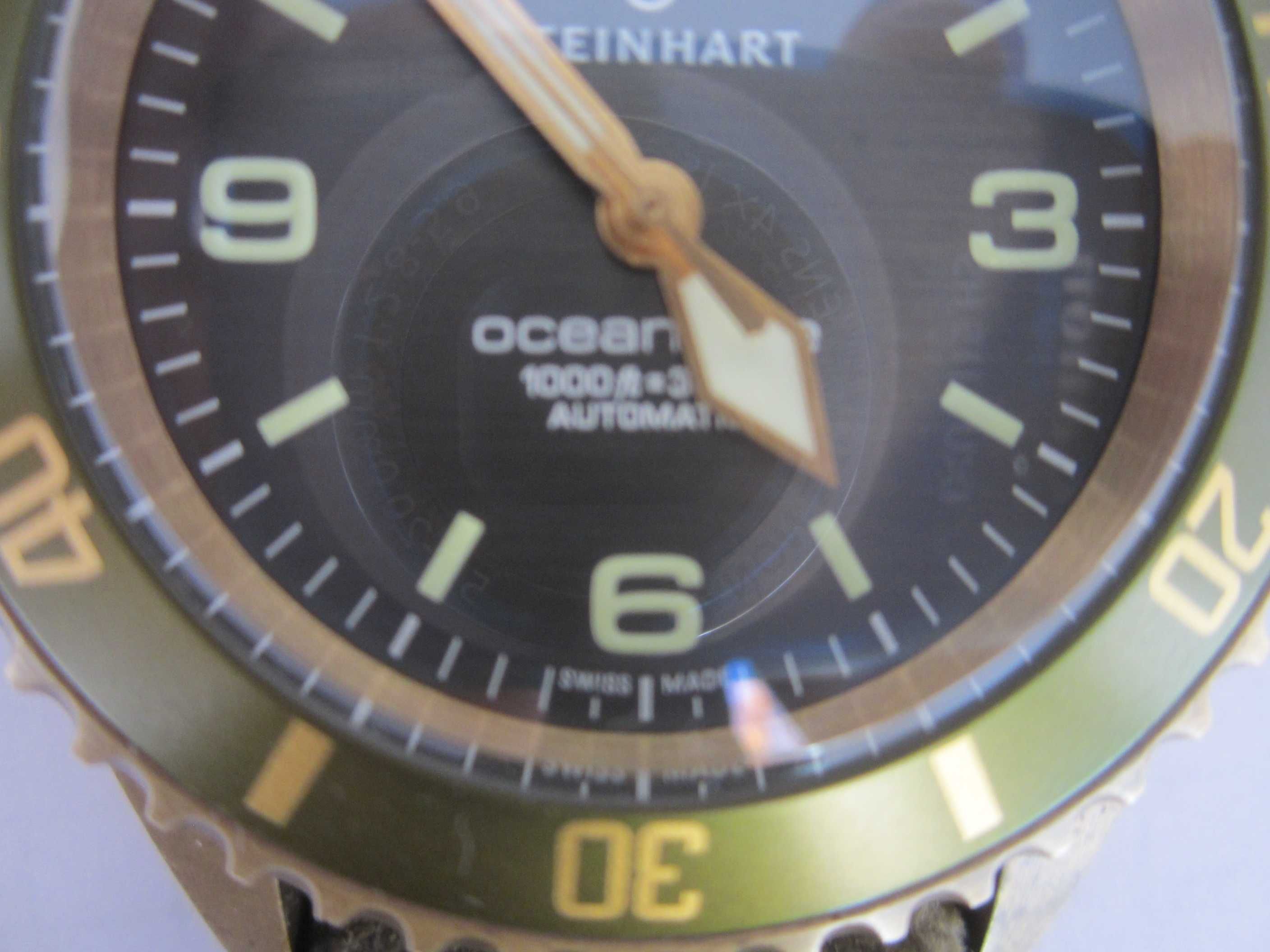 Steinhart Ocean One Bronze GREEN Diver часовник 42mm