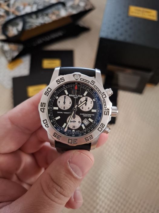 Breitling colt 44 мм  пълен комплект като нов !