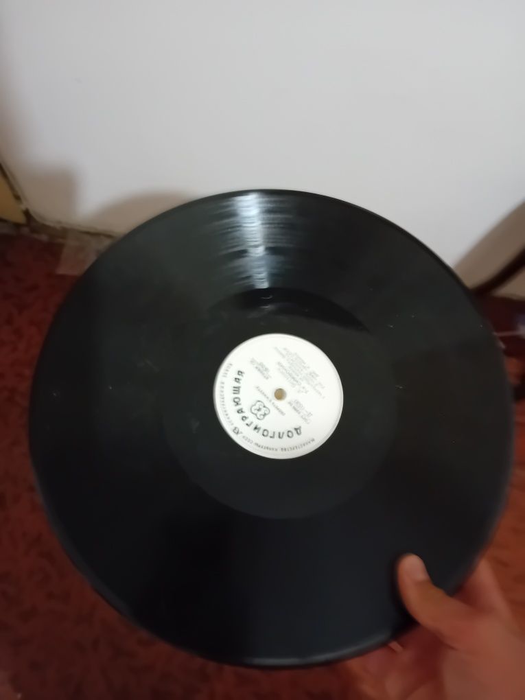 Discuri cu muzică retro, de decor