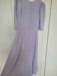 Rochie poema superba lila cu buline