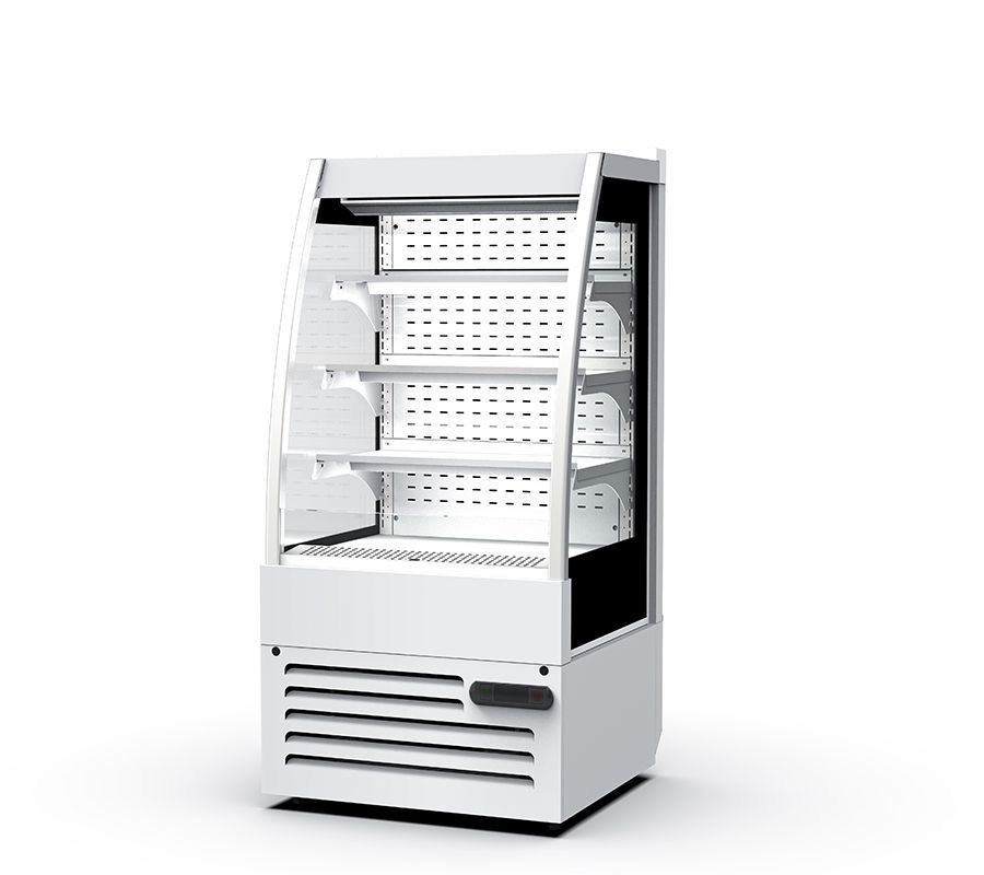Vitrina frigorifica cu perdea de aer si led