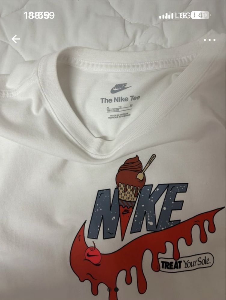 Trciou Nike alb,fara defecte