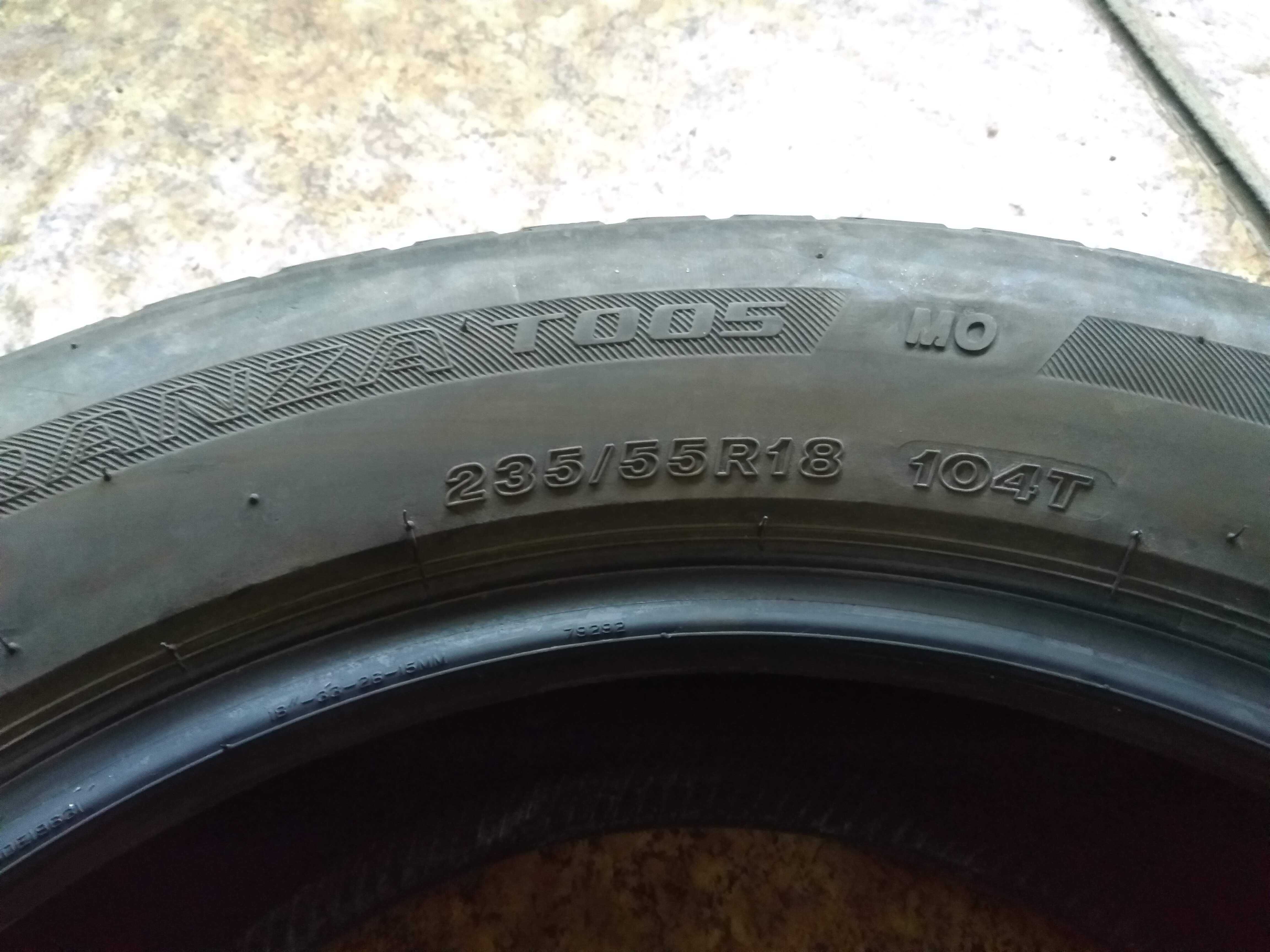 Летни гуми 235/55R18 Bridgestone T005