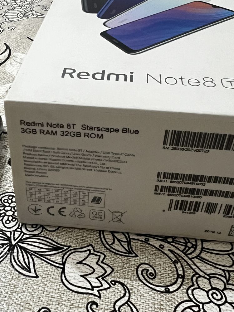 Смартфон Redmi Note 8T