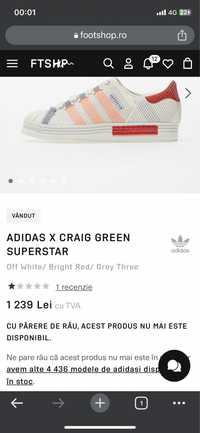 Adidas superstar X  Craig Green Unicati