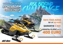 Snowmobile Ski-Doo (Finantare flexibila)